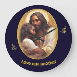 Liebe Große Wanduhr