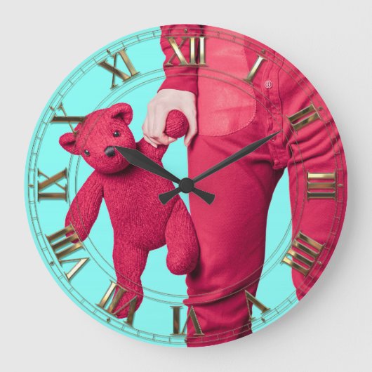 Liebe Große Wanduhr (Vorderseite)