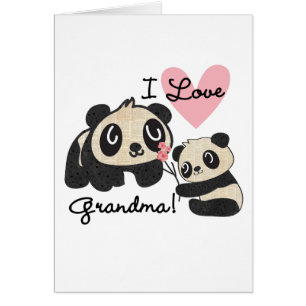 Liebe-Großmutter der Panda-Bärn-I
