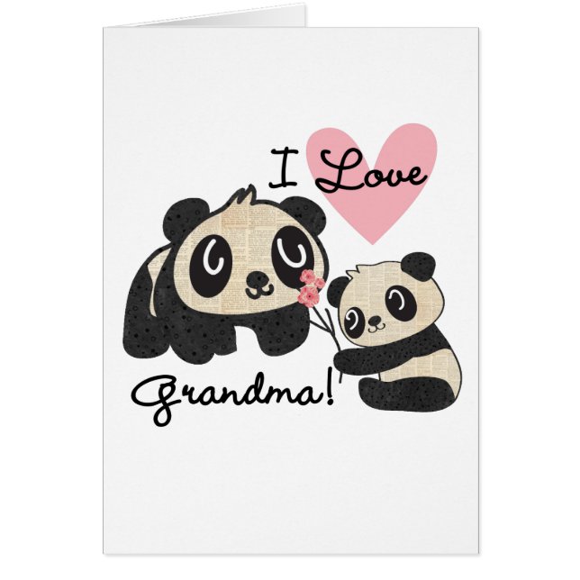Liebe-Großmutter der Panda-Bärn-I (Vorne)