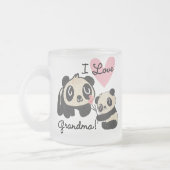 Liebe-Großmutter der Panda-Bärn-I Mattglastasse (Links)