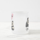 Liebe-Großmutter der Panda-Bärn-I Mattglastasse (Mittel)
