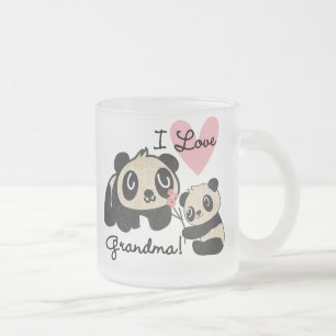 Liebe-Großmutter der Panda-Bärn-I Mattglastasse