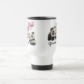 Liebe-Großmutter der Panda-Bärn-I Reisebecher (Mittel)
