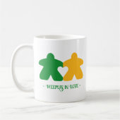 Liebe, Grün-Gelbe Tasse (Links)