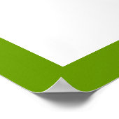 Liebe-Grüne-Poster Poster (Ecke)