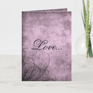 Liebe- Grußkarte: Die Twilight Collection der Lieb Karte