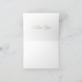 Liebe Grußkarte Karte (Innenseite)