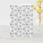 Liebe-Grußkarte Karte (Gelbe Blume)