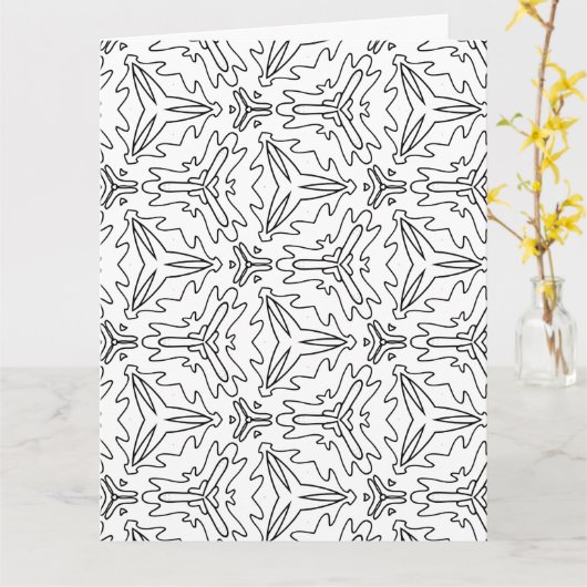 Liebe-Grußkarte Karte (Gelbe Blume)