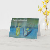 Liebe Grußkarte, weiße Standardumschläge Karte (Gelbe Blume)