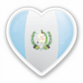 Liebe Guatemala Aufkleber (Vorderseite)