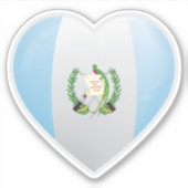 Liebe Guatemala Aufkleber (Vorderseite)