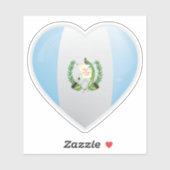 Liebe Guatemala Aufkleber (Blatt)