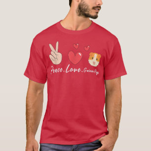 Liebe Guinea Schweine Funny Guinea Schweine Lover  T-Shirt