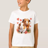 Liebe Guinea Schweine Kinder T-Shirt (Vorderseite)