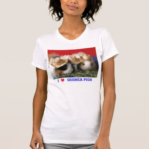 Liebe Guinea Schweine T Shirt