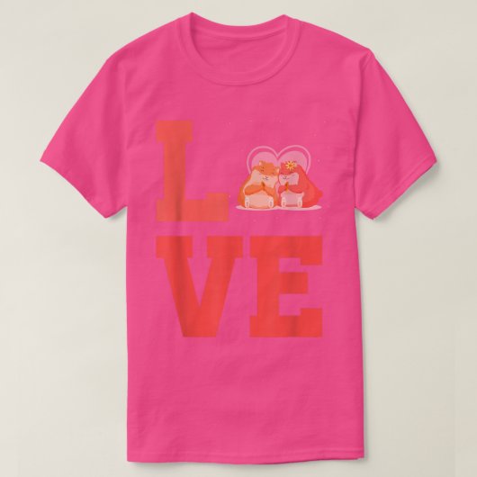 Liebe Guinea Schweinehalter Haustiere Lover Cavy C T-Shirt (Design vorne)