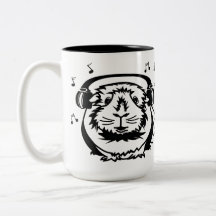 Liebe Guinea Schweinemusik Cup