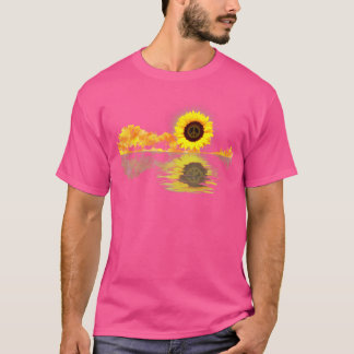 Liebe Guitar Lake Reflections Lugano Unexpected Cl T-Shirt