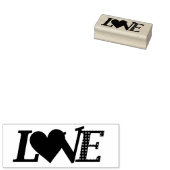 Liebe Gummistempel (Stempel)