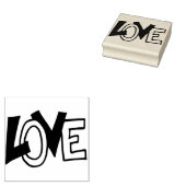 Liebe Gummistempel (Stempel)