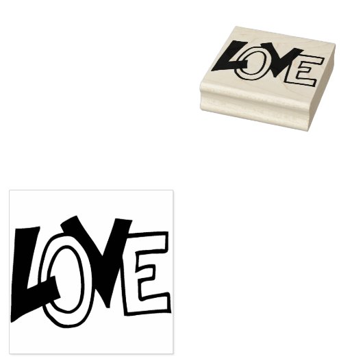Liebe Gummistempel (Stempel)