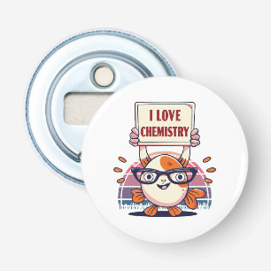 Liebe Guppys und Chemie Flaschenöffner