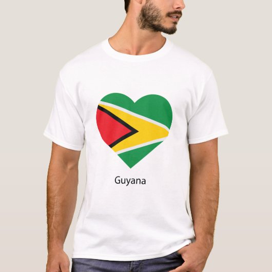 Liebe Guyana T-Shirt (Vorderseite)