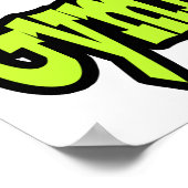 Liebe Gymnastik am rechten Auge Poster (Ecke)