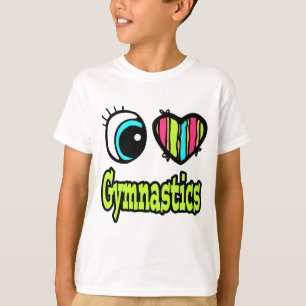 Liebe Gymnastik am rechten Auge T-Shirt