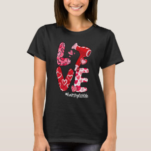 LIEBE Haartrockner Herzmuskel Friseurin T-Shirt
