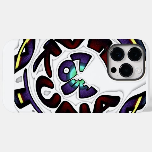 Liebe Hakuna Matata Kunstdruckerei Case-Mate iPhone Hülle (Rückseite (Horizontal))