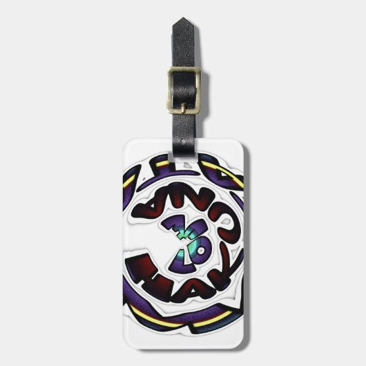 Liebe Hakuna Matata Kunstdruckerei Gepäckanhänger (Vorderseite vertikal)