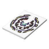 Liebe Hakuna Matata Kunstdruckerei Notizblock (Rotiert)