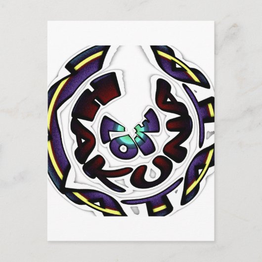 Liebe Hakuna Matata Kunstdruckerei Postkarte (Vorderseite)