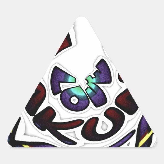 Liebe Hakuna Matata Schöne Geschenke Dreieckiger Aufkleber (Vorderseite)