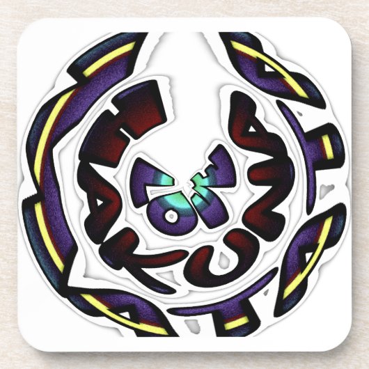 Liebe Hakuna Matata Schöne Geschenke Getränkeuntersetzer (Vorderseite)