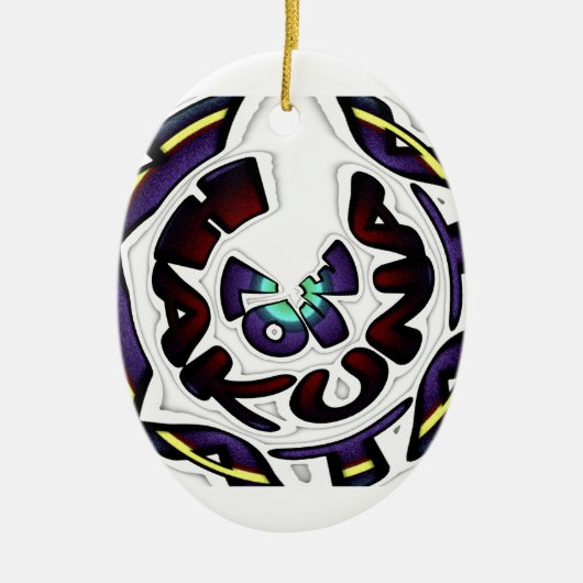 Liebe Hakuna Matata Schöne Geschenke Keramikornament (Vorne)