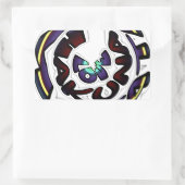 Liebe Hakuna Matata Schöne Geschenke Rechteckiger Aufkleber (Tasche)