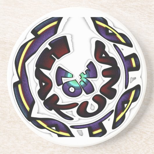 Liebe Hakuna Matata Schöne Geschenke Sandstein Untersetzer (Vorne)