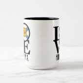 LIEBE Halifax 15oz Zweifarbige Tasse (Mittel)