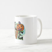 Liebe Halloween, Halloween, Beängstigend, Kostüm Kaffeetasse (VorderseiteRechts)