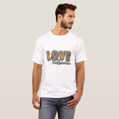 Liebe Halloween - Halloween T-Shirt (Vorne ganz)