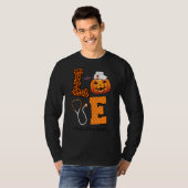 Liebe Halloween Nursing Pumpkin S T-Shirt (Vorne ganz)