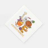 Liebe Halloween Serviette (Ecke)
