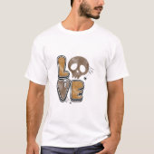 Liebe - Halloween T-Shirt (Vorderseite)