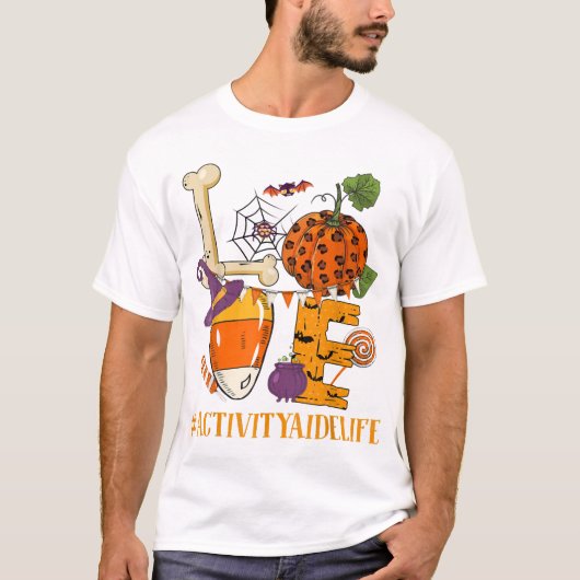 Liebe Halloween T-Shirt (Vorderseite)
