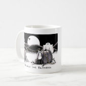 Liebe Halloween Tasse (Vorderseite Links)