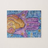 Liebe Hamsa Puzzle (Horizontal)